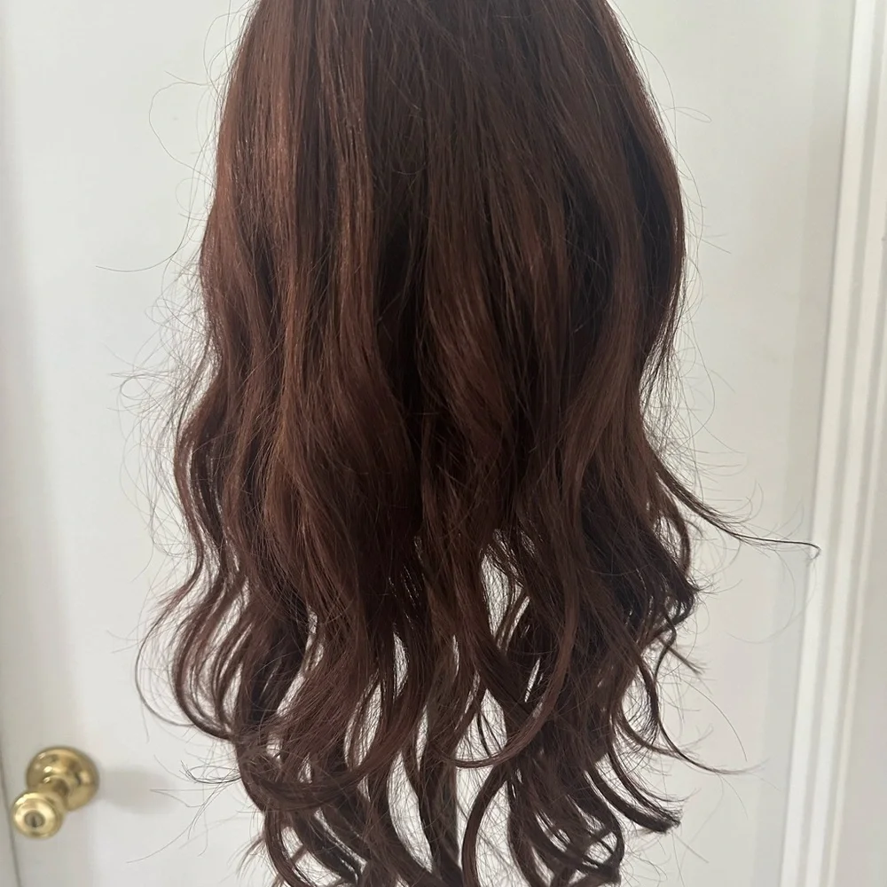 LIKE NEW Norikor wig Jaden in Mulberry Brown - Picture 3 of 6